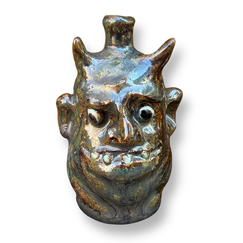 Marvin Bailey Devil Mini Face Jug 3.25" DP6296 SOLD